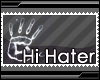Hi Hater - Sticker