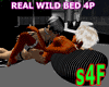 :s4f-ap real wild bed 4p