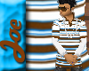 *JOE*blue/brown polo