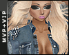 !VIP!*Spiked Denim LAYER