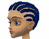 blue cornrows