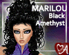 Black Marilou Amethyst