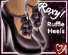 Ruffle Roxy Heels