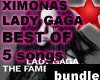 Lady Gaga BEST OF 5songs