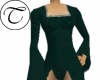 Moss Green Dress