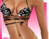 PvC Diamond Bikini Black