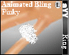 aYY-Anim Bling Pinky Ring left