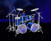Blue and Silver Drums