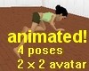 animated lover pose