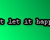 Just Let