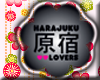 harajuku lover! stcker