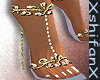 Gold Gilted heels