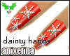 Christmas nails *snow*