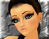 K brown hair ponytail