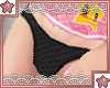 e` Polka Panties Black