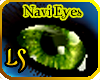 Green Na'vi Avatar Eyes