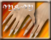 Hands small long nails