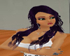 Wild PURPLE long hair