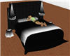 12 pose Black Bed NICE!