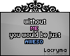 Aweso me | L |