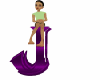 Jr*Purple J Letter Anima