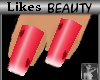 L3dw Juicy Red Nails