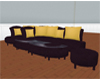 Pop Indigo Sofa Set
