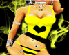 ~MRSK~Yellow diva jammie