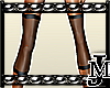 *JM*NYLON HALFS SOCKS BL