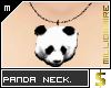 [M$] M- Panda Necklace.