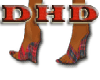 DHD Plaid Wedge Red