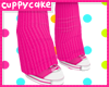 pink socks w/chucks