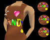 I Heart Candy Shirt Choc