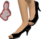 Leather heels
