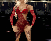 RED DRESS FULL W SHOES