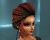Red w/ lowlight up-do