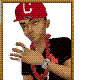 {icy Red Chunky Chain}