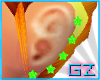 GZ~ PiercedStars Lime