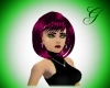 hot fuschia hair