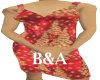 [BA] Red Trees Dress