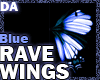 Blue Rave Wings