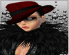 Red Suede Hat