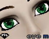 [m] green eye