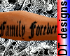 Family Forever arm tattoo