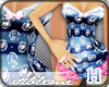 !ND! Lingirie-Set Blue-H
