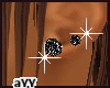 aYY-Male Bling Studs # B