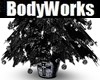 Gothic Xmas Tree Blk/Slv