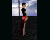 F26 Red Tribal Pants