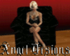 !AH Black Leather Chair