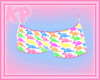 Rainbow Dino PJ Shorts